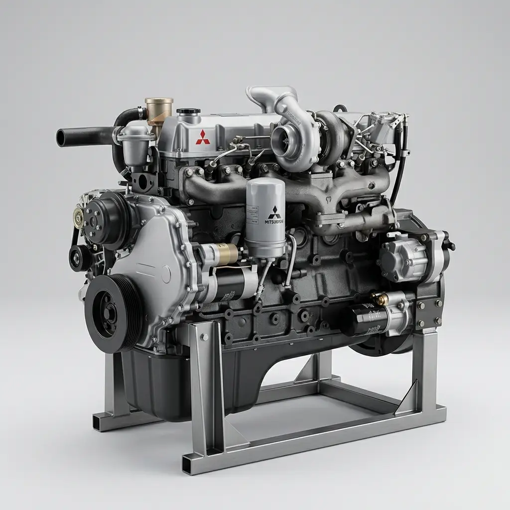 Mitsubishi 6D15 Commercial Diesel Engine | Heavy-Duty Six-Cylinder Workhorse